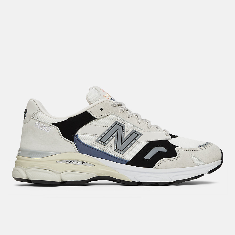 New Balance MADE in UK 920 Shoes Off White with White and Black